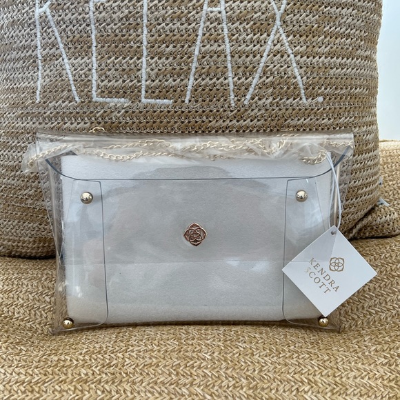 Kendra Scott Bags New Kendra Scott Clear Stadium Crossbody Purse